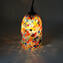 Lámpara colgante Millefiori - Multicolor - Cristal de Murano original OMG