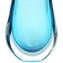Jarrón Golondrina - Azul Claro Sommerso - Cristal de Murano Original OMG