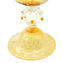 コア花瓶 - ゴールドとアンバー - オリジナル ムラーノ ガラス OMG