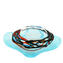 Centre de Table Sombrero Lightblue - Verre de Murano Original OMG