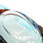 淺藍色闊邊帽中心裝飾品 - 原始穆拉諾玻璃 OMG