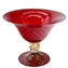 核心花瓶 - 金色和紅色 - 原始穆拉諾玻璃 OMG