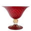 核心花瓶 - 金色和紅色 - 原始穆拉諾玻璃 OMG