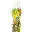 연인 조각품 - 다양한 색상의 막대 장식 - 오리지널 무라노 유리 OMG