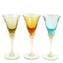 Verres à boire Papillon multicolore - Lot de 6 - Fait main