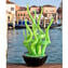 Blixa - plante aquatique - Vert - Verre de Murano original OMG