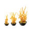 Blixa - plante aquatique - Ocre - Verre de Murano original OMG