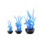 Blixa - plante aquatique - Blu - Verre de Murano original OMG