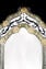 Enea - Espejo veneciano de pared - Cristal de Murano