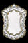 Eraclito - Espejo veneciano de pared - Cristal de Murano