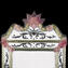 Talos - Espejo veneciano de pared - Cristal de Murano