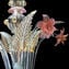 Lámpara veneciana Gemma oro y rosa - Classique - Cristal de Murano original