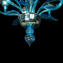 威尼斯枝形吊燈 - 歐文淺藍色 - 穆拉諾玻璃