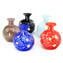 Vase Rouge avec murrine - Verre de Murano Original OMG