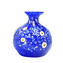 Vase Bleu avec murrine - Verre de Murano Original OMG