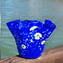 Centre de Table Bol Damian - Bleu - Verre de Murano Original OMG