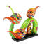 Aquarium Sculpture - With Tropical Fish and coral -  Original Murano Glass OMG