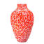 Amphora - Vaso Soffiato rosso - Original Murano Glass