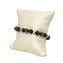 Bracelet pour Homme - Perles noires avec Avventurina - Verre de Murano Original OMG
