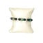 Armband für Herren – Grüne Perlen mit Avventurina – Original Murano-Glas OMG