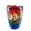 Ваза Аквариум - Закат - с тропическими рыбками - Original Murano Glass OMG
