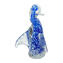 Duck Figurine - Blue Sommerso - Orginal Murano Glass OMG