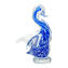 Papero figurina - Blu sommerso - vetro di Murano