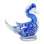小鴨雕像 - 藍色 Sommerso - 原始穆拉諾玻璃 OMG