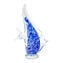 تمثال سمكة - أزرق سومرسو - زجاج مورانو أصلي OMG