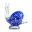 Figura de caracol - Sommerso azul - Cristal de Murano original OMG