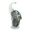 Elephant Figurine - Sommerso with silver leaf - Orginal Murano Glass OMG