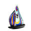 Coppa America - Barca a vela - Scultura in Vetro di Murano