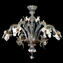 威尼斯吊燈 Rosetto 白金 24kt - 原廠穆拉諾玻璃