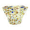 Bowl Centerpiece with silver leaf - Arlequin - Original Murano Glass OMG