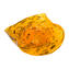 アベンチュリーナ付きプレートセンターピース - オレンジ - オリジナル ムラーノ ガラス OMG