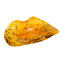 Piatto centrotavola con avventurina - Arancio - Vetro di Murano Originale OMG