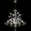 Lámpara veneciana Gemma - Detalles de cristal y oro - Classique - Cristal de Murano