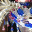Venezianischer Kronleuchter – Rezzonico 6 + 3 Lichter – Original Muranoglas OMG