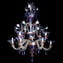 Araña veneciana - Rezzonico 6 + 3 luces - Cristal de Murano original OMG