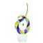 Escultura Love Knot - Varas multicoloridas - Vidro Murano Original OMG