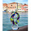 Scultura Nodo di amore - Multicolor - Vetro di Murano Originale OMG