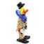 Clown avec guitare - multicolore - Verre de Murano original OMG