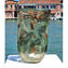 Vase ombre - Avec avventurina - Verre de Murano Original OMG