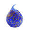 Blue Vase with avventurina - Original Murano Glass OMG