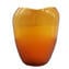 ロリスの花瓶 - リアルト コレクション - 金箔と琥珀 - オリジナル ムラーノ ガラス OMG