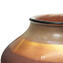Trupis Vase – Rialto-Kollektion – Blattgold und Bernstein – Original Murano-Glas OMG