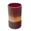 Sirio 花瓶 - Rialto 系列 - 紅寶石和金箔 - 原創穆拉諾玻璃 OMG
