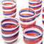 Set of 6 glasses Liberty - Tumblers  - Original Murano Glass OMG