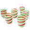 Ensemble de 6 verres Italie - Gobelets - Verre de Murano Original OMG