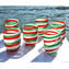 6 Bicchieri Goto Filanti - Italy Italy - Vetro di Murano Originale OMG